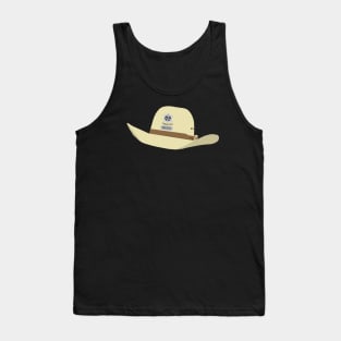 Nicole Haught Sheriff Hat (Black Background) - Wynonna Earp Tank Top